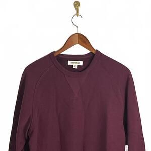 Goodthreads Men's Burgundy Sweatshirt - Comfortable and Stylish